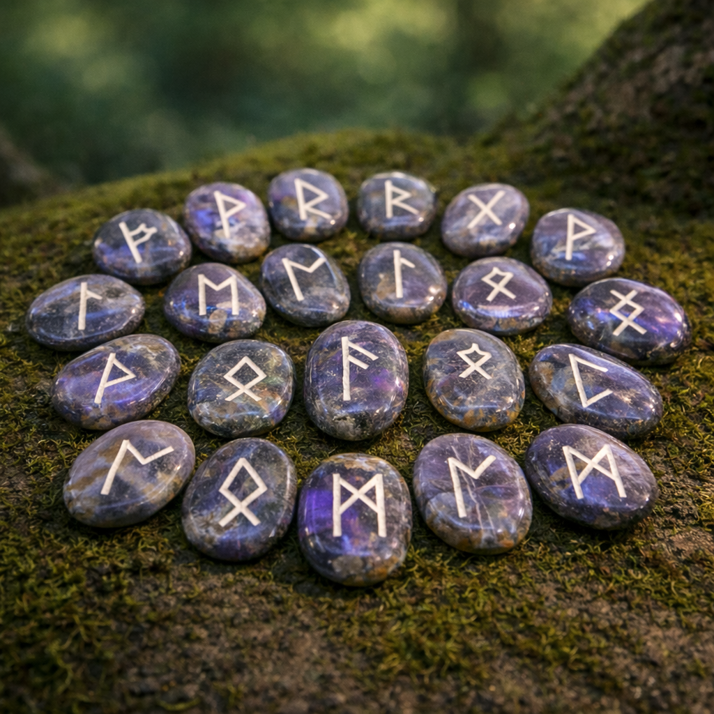 Labradorite violette – Vision, intuition, hypersensibilité magique