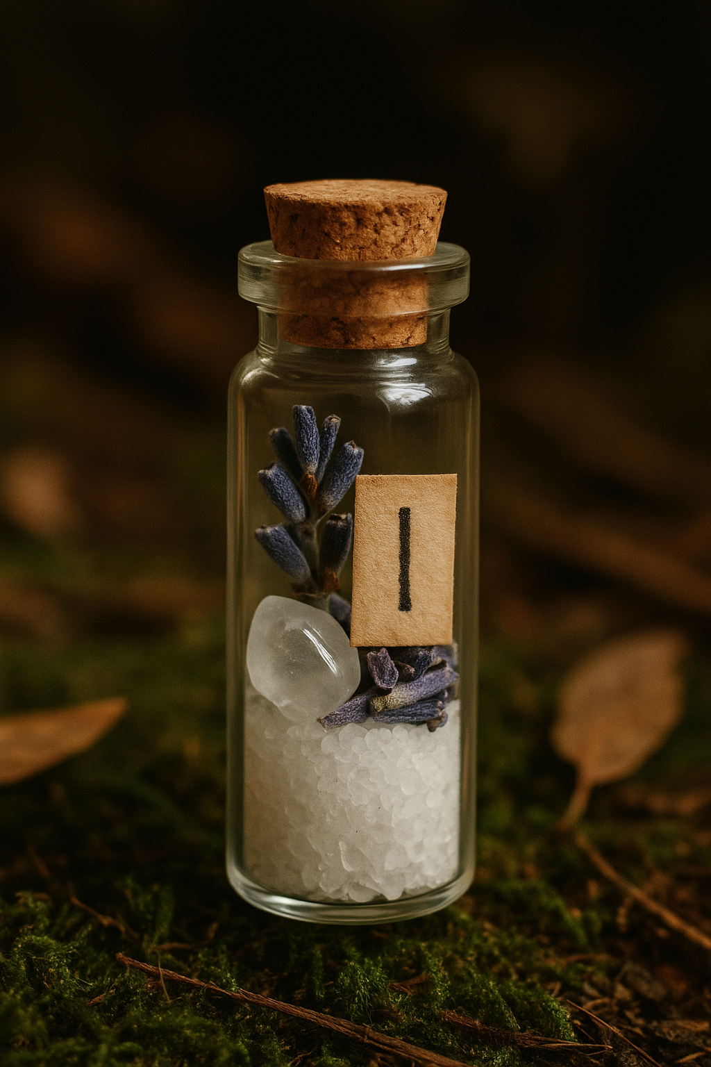 🧊🌙 Talisman Anti-Stress — “Silence d’Isa”