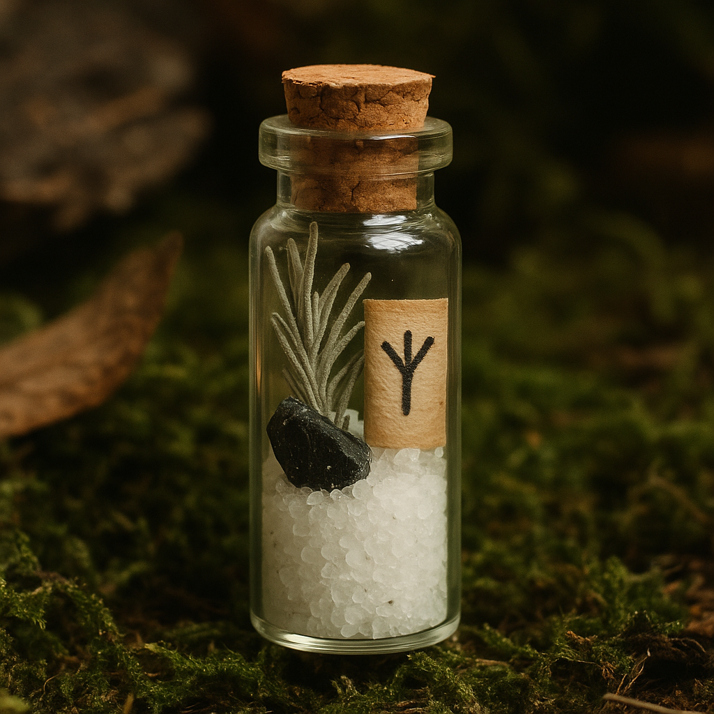 🌿🔥 Talisman de Protection — “Bouclier d’Algiz”